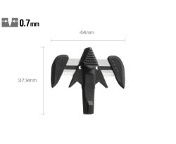 OLFA SKB-16/10 Emniyetli Maket Bıçağı Yedeği (10 tüp)