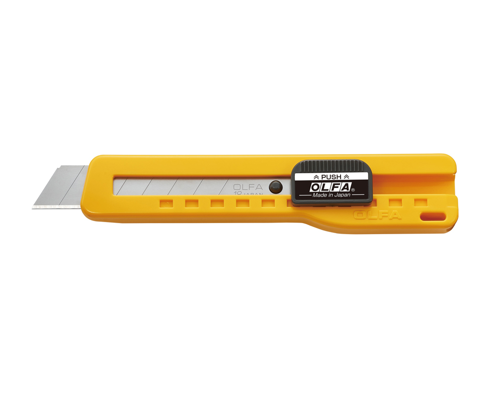 OLFA SL-1 Ray Kilit Mekanizmalı Geniş Maket Bıçağı