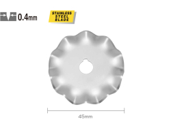 OLFA WAB45-1 Maket Bıçağı Yedeği Tekli 