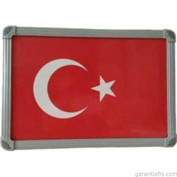 Panda PAN 414 Alüminyum Çerçeve Türk Bayrağı (21x30 cm)