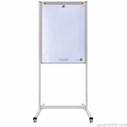 Panda PAN 240 Yazı Tahtası Tekerlekli Ayaklı (Flipkartlı - 65x100 cm) 