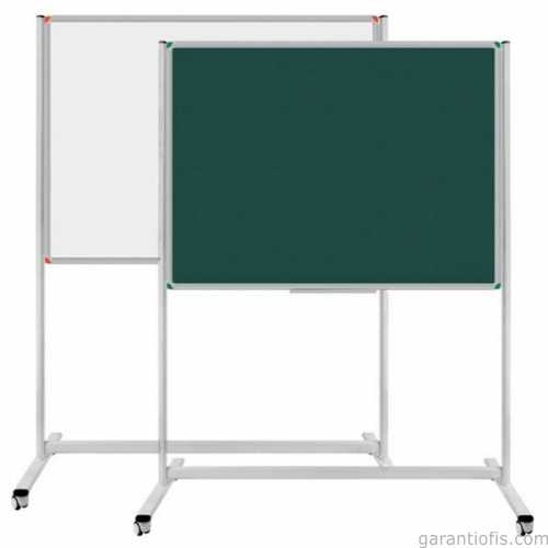 Panda PAN 243 Tekerlekli Ayaklı Beyaz Yazı Tahtası (120x200 cm) - 1