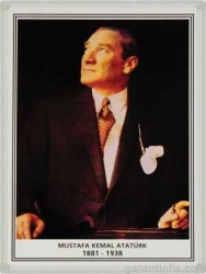 Panda PAN 415 Alüminyum Çerçeve Atatürk Portresi (50x70 cm)