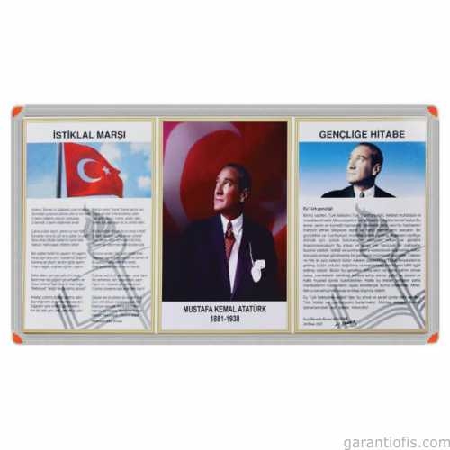 Panda PAN 417 Alüminyum Çerçeve Gençliğe Hitabe (50x70 cm) - 1