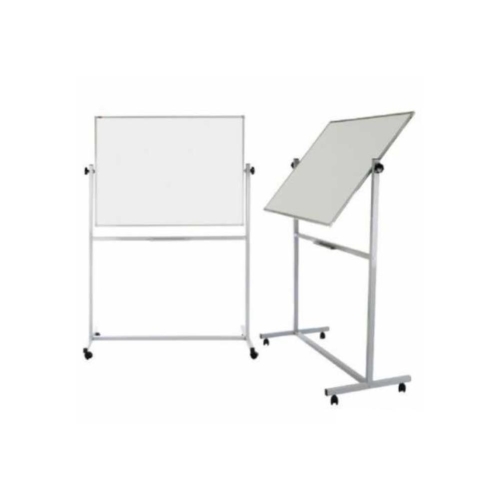 Panda PAN 531 Çelik Emaye Yazı Tahtası Brifing Mobil (360 Derece Dönerli - 90x120 cm) - 1