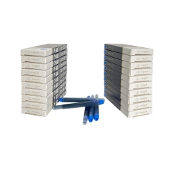 Parker Dolma Kalem Kartuşu Quink Yıkanabilir Mavi (100’lü Paket) 1950383 - 2