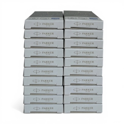 Parker Dolma Kalem Kartuşu Quink Yıkanabilir Siyah (100’lü Paket) 1950382 - 2