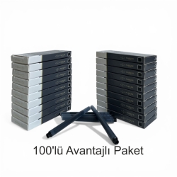 Parker Dolma Kalem Kartuşu Quink Yıkanabilir Siyah (100’lü Paket) 1950382