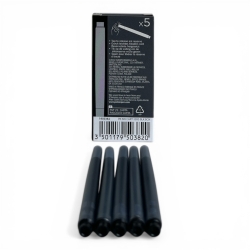Parker Dolma Kalem Kartuşu Quink Yıkanabilir Siyah (5’li Paket) 1950382 - 2