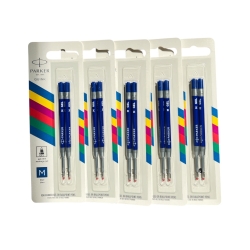 PARKER Jel Kalem Refill Plastik gövde 2'li Blister 5 Adet M uç Mavi