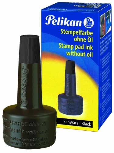 Pelikan Siyah Istampa Mürekkebi (30 ml) - 1