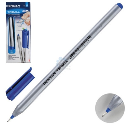Pensan 1003 Triball Mavi Tükenmez Kalem (12 li Paket) - 3