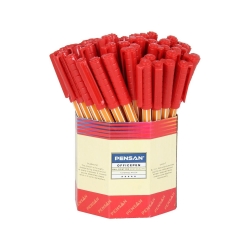 Pensan 1010 Ofis Pen Kırmızı Tükenmez Kalem (60 lı Kutu) - 2