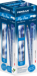 Pensan 2210 My-Pen Mavi Tükenmez Kalem (25 li Paket) - 2