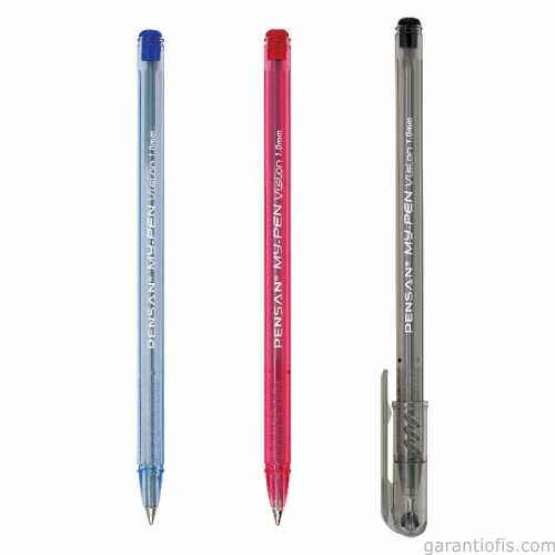 Pensan 2210 My-Pen Siyah Tükenmez Kalem (25 li Paket) - 3