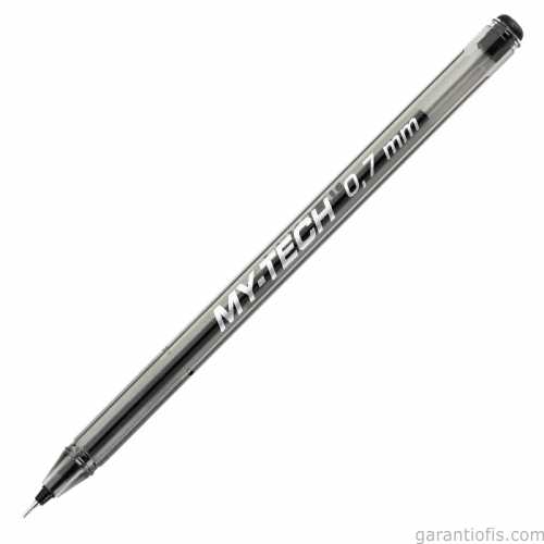 Pensan 2240 My-Tech Siyah İğne Uçlu Tükenmez Kalem (25 li Paket) - 1