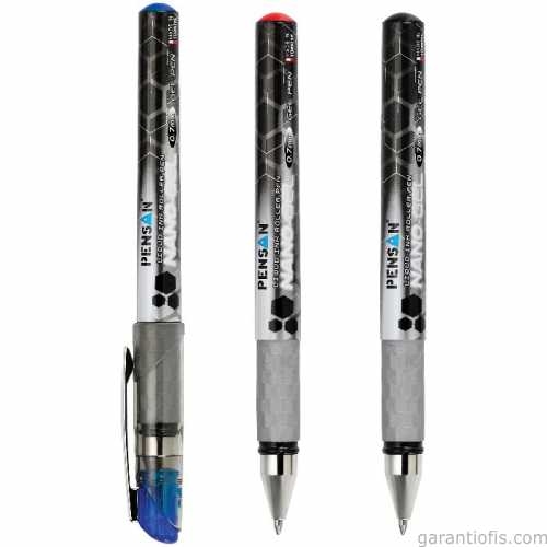 Pensan 6020 Nano Kırmızı Jel Roller Kalem - 4