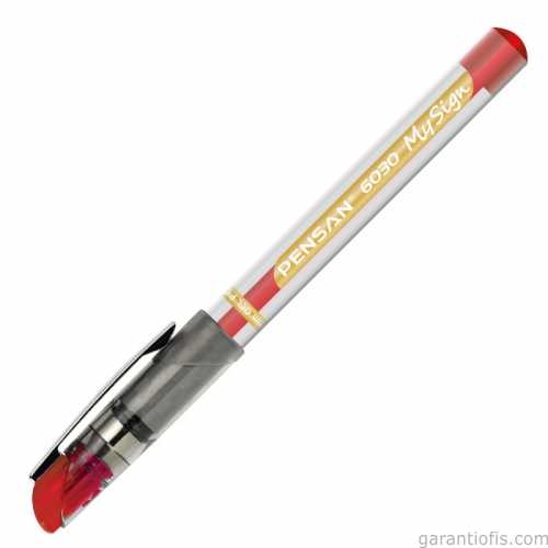 Pensan 6030 My Sign Kırmızı Jel Roller Kalem - 1