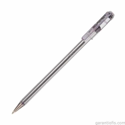 Pentel BK77 SuperB Siyah Çelik Uçlu Tükenmez Kalem (0,7 mm) 