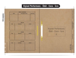 Personel Özlük Dosyası 8 Yapraklı (Metal Askılı 100 Adet) - 5