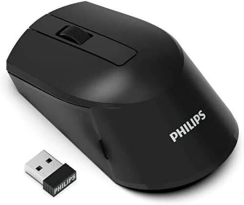 Philips SPK7374 M374 2.4Ghz Siyah 800/1200/1600dpi Kablosuz Mouse (PİLLİ) - 2