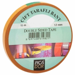 Picador 15 lik Çift Taraflı Köpük Bant (15mm x 5metre)
