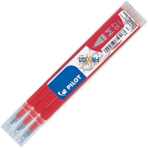 Pilot Frixion Kalemlere Uyumlu Kırmızı Refil Uçan Kalem (0,7 mm - 3 lü Paket) - 1