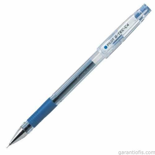 Pilot Gtec C4 İğne Uçlu Mavi Jel Roller Kalem - 1