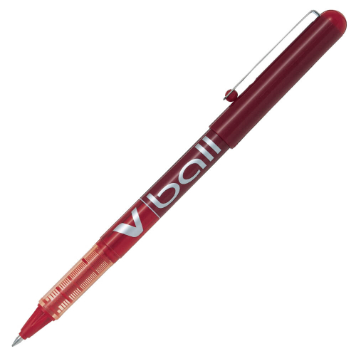 Pilot V-Ball 0.5 Kırmızı Roller Kalem - 1