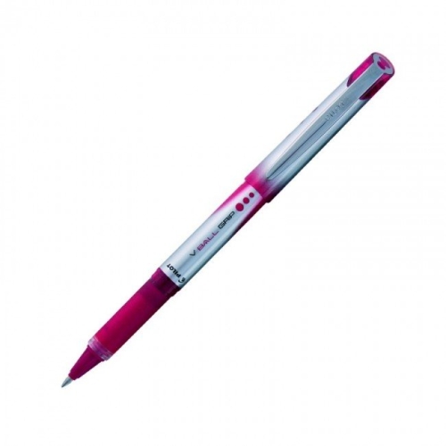 Pilot V-Ball Grip Kırmızı Roller Kalem - 1