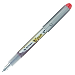 Pilot V-Pen Kırmızı Kullan-At Dolma Kalem