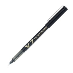 Pilot V7 Hi-Tecpoint Siyah İğne Uçlu Roller Kalem