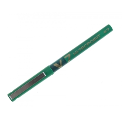 Pilot V7 Hi-Tecpoint Yeşil İğne Uçlu Roller Kalem - 2