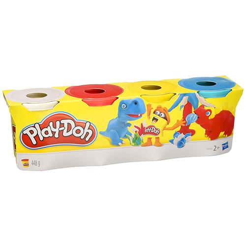 Play-Doh Oyun Hamuru 4 Renkli - 1