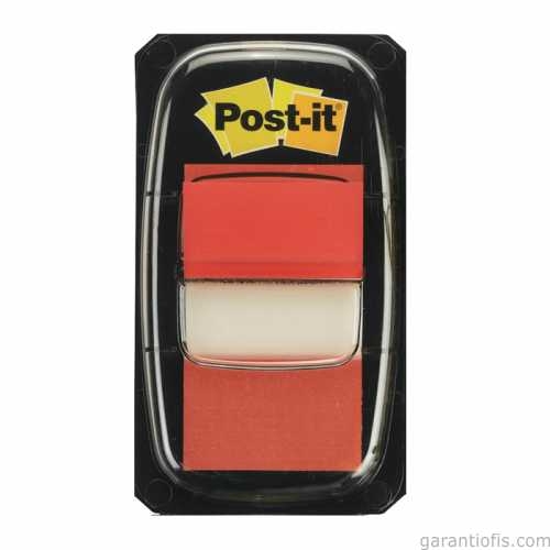 Post-it Index 680 Kırmızı Sayfa İşaret Bandı - 1