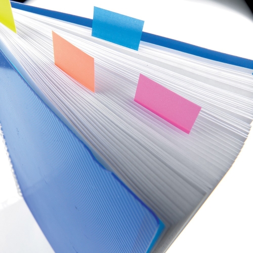 Post-it İndex 680 Yapışkanlı Sayfa İşaret Bandı Mavi - 2