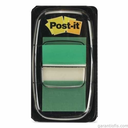 Post-it Index 680 Yeşil Sayfa İşaret Bandı - Thumbnail
