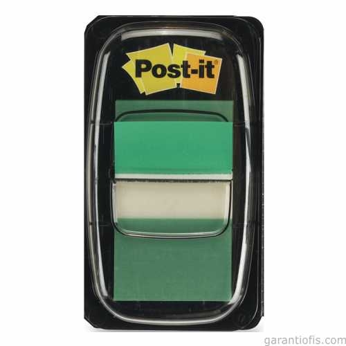 Post-it Index 680 Yeşil Sayfa İşaret Bandı - 1
