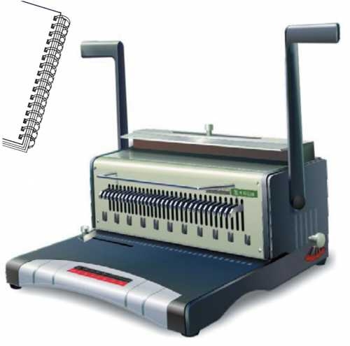 UBER S 303 Karo Tel Spiral Cilt Makinesi (10 Yaprak Delebilir) - 1