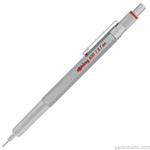 Rotring 600 Krom Mekanik Teknik Çizim Kalemi 0,7mm - 1