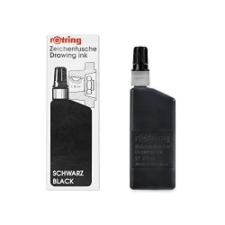 Rotring Siyah Isograph Rapido Mürekkebi (23 ml) 