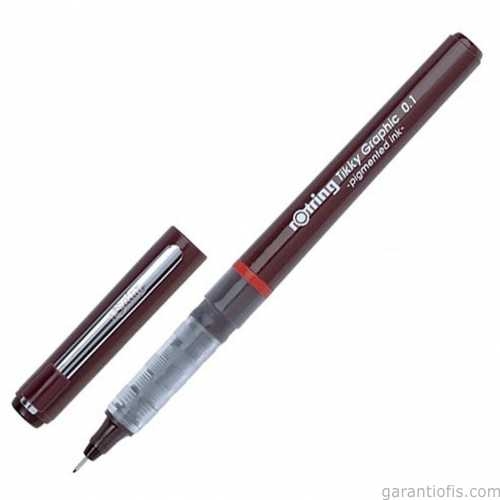 ROTRİNG Tikky 0,1 mm Grafik Kalemi Fiber Uçlu - 1