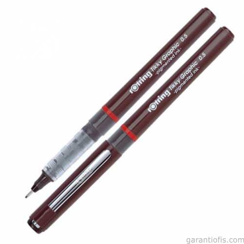 ROTRİNG Tikky 0,5 mm Grafik Kalemi Fiber Uçlu - 1
