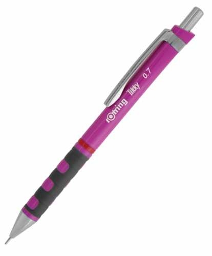 Rotring Tikky RD Neon Mor 0,7mm Versatil Kalem (2007254) - 1