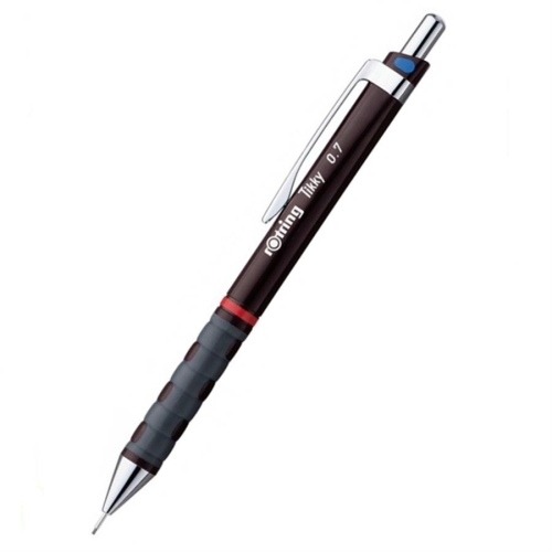 ROTRİNG Tikky RD 0.7 mm Mekanik Kurşun Kalem Bordo - 1