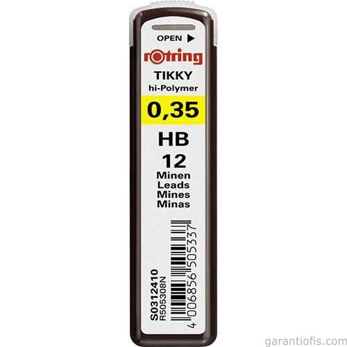 Rotring Tikky Yüksek Kaliteli Kurşun Kalem Ucu 0.3 mm (HB) - 1