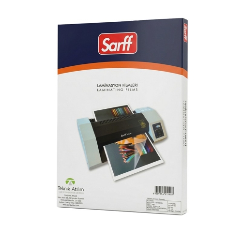 Sarff 125 Mikron A3 PVC Laminasyon Filmi (100 lü Paket) - 3