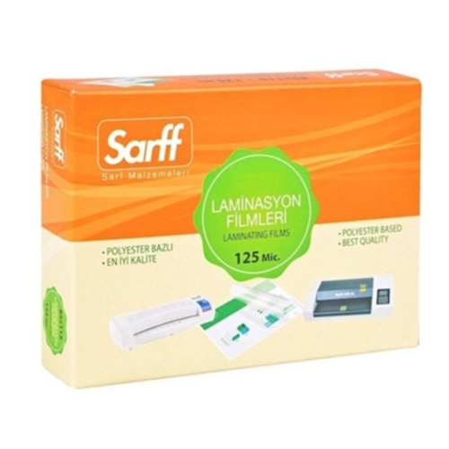 Sarff 125 Mikron A4 PVC Laminasyon Filmi (100 lü Paket) - 1