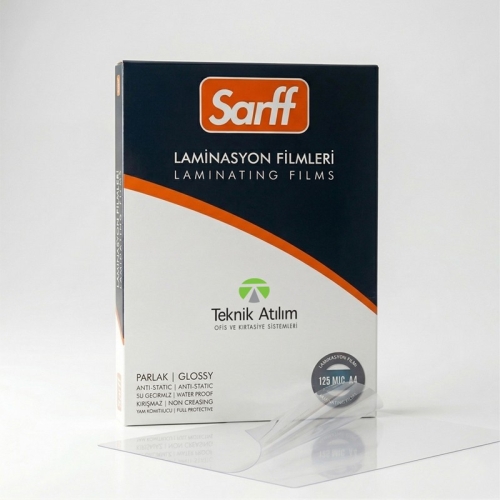 Sarff 125 Mikron A4 PVC Laminasyon Filmi (100 lü Paket) - 2