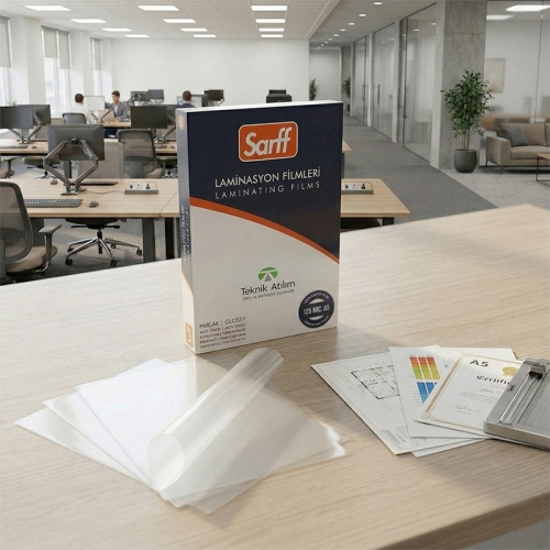 Sarff 125 Mikron A5 PVC Laminasyon Poşeti (100 lü Paket) - 4